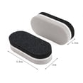 thumbnail image 4 of TOYAN 40 pieces of mini oval small long sponge polishing strips, double-sided polishing, small sponge can not be rubbed off, 4 of 5