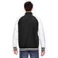thumbnail image 3 of Team 365 mens Championship Jacket TT74 BLACK LARGE, 3 of 4
