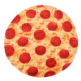 thumbnail image 2 of Manta de comida divertida para adultos y niños, manta de pizza para adultos, linda manta, divertida manta de franela para pizza, funcionamiento suave, 2 of 12