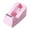 Pink, variant on Pastel Tape Dispenser - 4x2.3x1.8 Inch Mini Cutter for Office, Home & Crafting with Secure Holder, Includes Built-in Blade