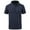 Dark Blue, variant on SPEEDRUN Men's Workout Polo Shirt Short Sleeve Solid Color Shirts for Casual and Business Wear