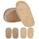 thumbnail image 5 of 3 par/set 2,5 CM aumento de altura de silicona media plantilla almohadillas elásticas de absorción de impactos Beige, 5 of 8