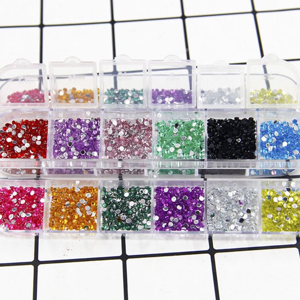unbranded 2000Ud Stickers Glitter Multicolor Para De Y Manualidades Creativas