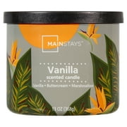 Mainstays 3-Wick Wrapped Vanilla Scented Candle, 13 oz
