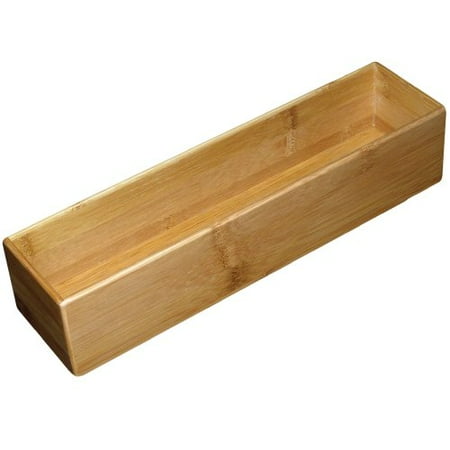 - Totally Bamboo Drawer Organizer, 3-Inch by 12-Inch Multi-Colored