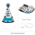 thumbnail image 6 of Big Dot of Happiness Go, Fight, Win - Sports - Cone Happy Birthday Party Hats for Kids and Adults - Set of 8 (Standard Size), 6 of 7