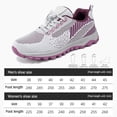 thumbnail image 3 of Zapatos para Correr Wdftyju unisex cordones elásticos transpirables para deportes al aire libre 37 gris claro, 3 of 8