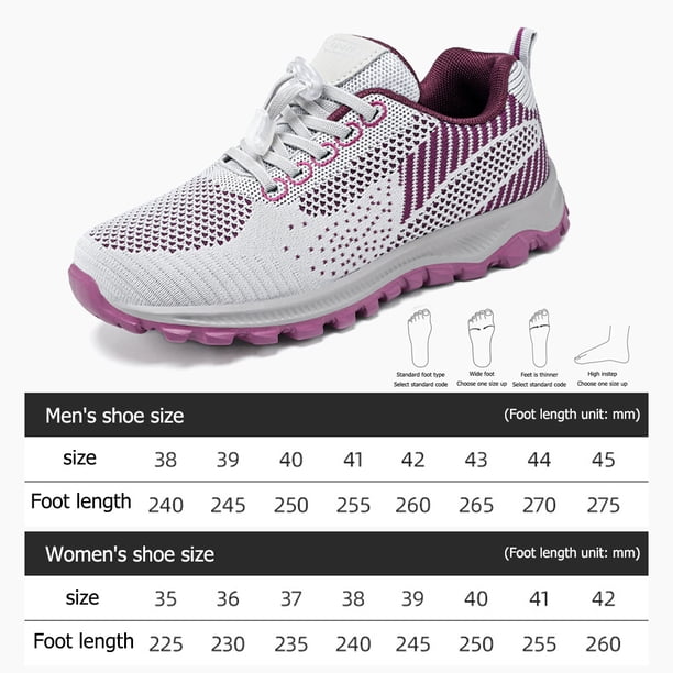 Zapatos Para Correr Zapatos unisex Cordones elásticos transpirables para deportes al aire libre (36 gris claro) Ndcxsfigh Para Estrenar
