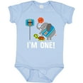 thumbnail image 3 of Inktastic Basketball 1st Birthday for One Year Old Boys Baby Bodysuit, 3 of 5
