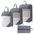 thumbnail image 1 of 4 cubos de embalaje, organizador de almacenamiento de equipaje, bolsa de viaje de compresión para maleta XLC, 1 of 5