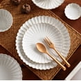 thumbnail image 4 of Ceramic Plate Household White Tableware Restaurant Kitchen Round Dining Plate Dinner Salad Dessert Plate Solid Color Deep Dish Plate Flat Plate, 4 of 5