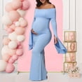 thumbnail image 6 of Functional Pocket Maternity Dress Soft Gentle Dress for Convenient Storage Of Essential During Pregnancy Activities 6, 6 of 9
