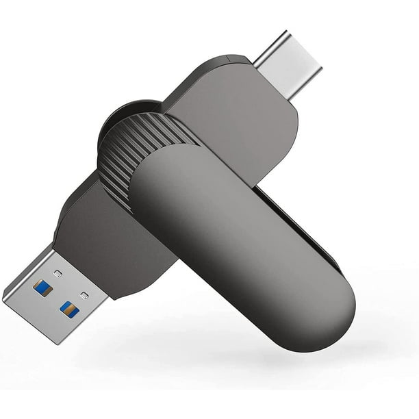 Cle USB 128 Go, Clé USB 3.0 Rapide Flash Drive, MéTal Pen Drive