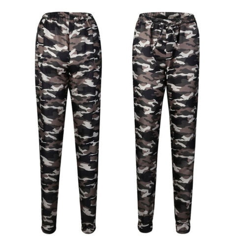 Summer Women Ladies Plus Size Camouflage Pants Army Skinny Fit Stretchy  Jeans Jeggings Trousers