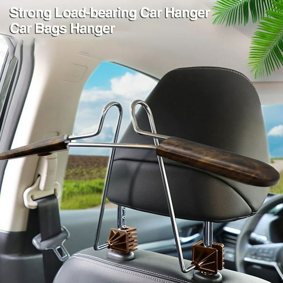 YAOMOBB Car Seat Hanger Universal Car Hanger Retractable Coat Rack with Phone Holder for Back Seats