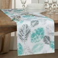 thumbnail image 2 of Fennco Styles Aesthetic Leaf Print Table Linens Collection, 2 of 5
