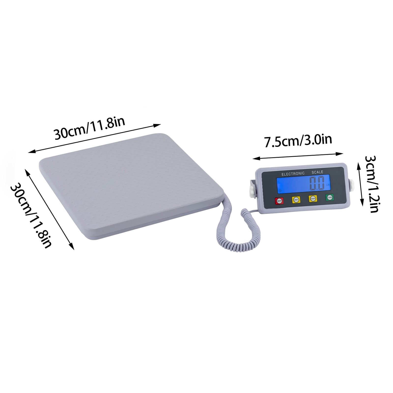 Medical Grade Floor Scale Digital LCD Display Slimline Scale Pet Weight Scale for gyms, clinics, medical institutions