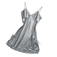 thumbnail image 3 of de Noche de de La Negita de La Camisón de Las Corto de de de Encaje de Ropa de Dormir Yinane Ropa de dormir Chemise para mujer, 3 of 8