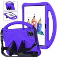 thumbnail image 1 of For Teclast M50HD M50 Pro HD 2023 10.1" Tablet PC Case Kids Safety Shockproof EVA Foam Portable Cover with Rear Kickstand Case with Strap-PR Teclast M50, 1 of 6