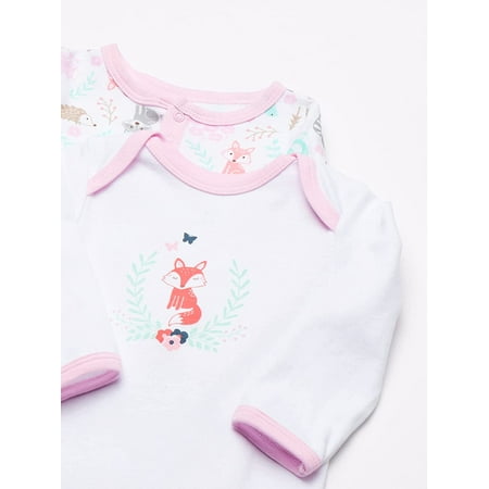 Hudson Baby baby girls Cotton Coverall, Woodland Fox, 3-6 Months US