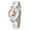 White, variant on TIHLMK Watch for Youngster Fashion Cartoons Buckle Dazzling Mesh Belt Watch Rubber Watch