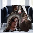 thumbnail image 2 of Soft Flannel Fleece Blanket Matthew-Gray-Gubler Plush Throw Cozy Blankets for Couch Sofa60"x50", 2 of 5