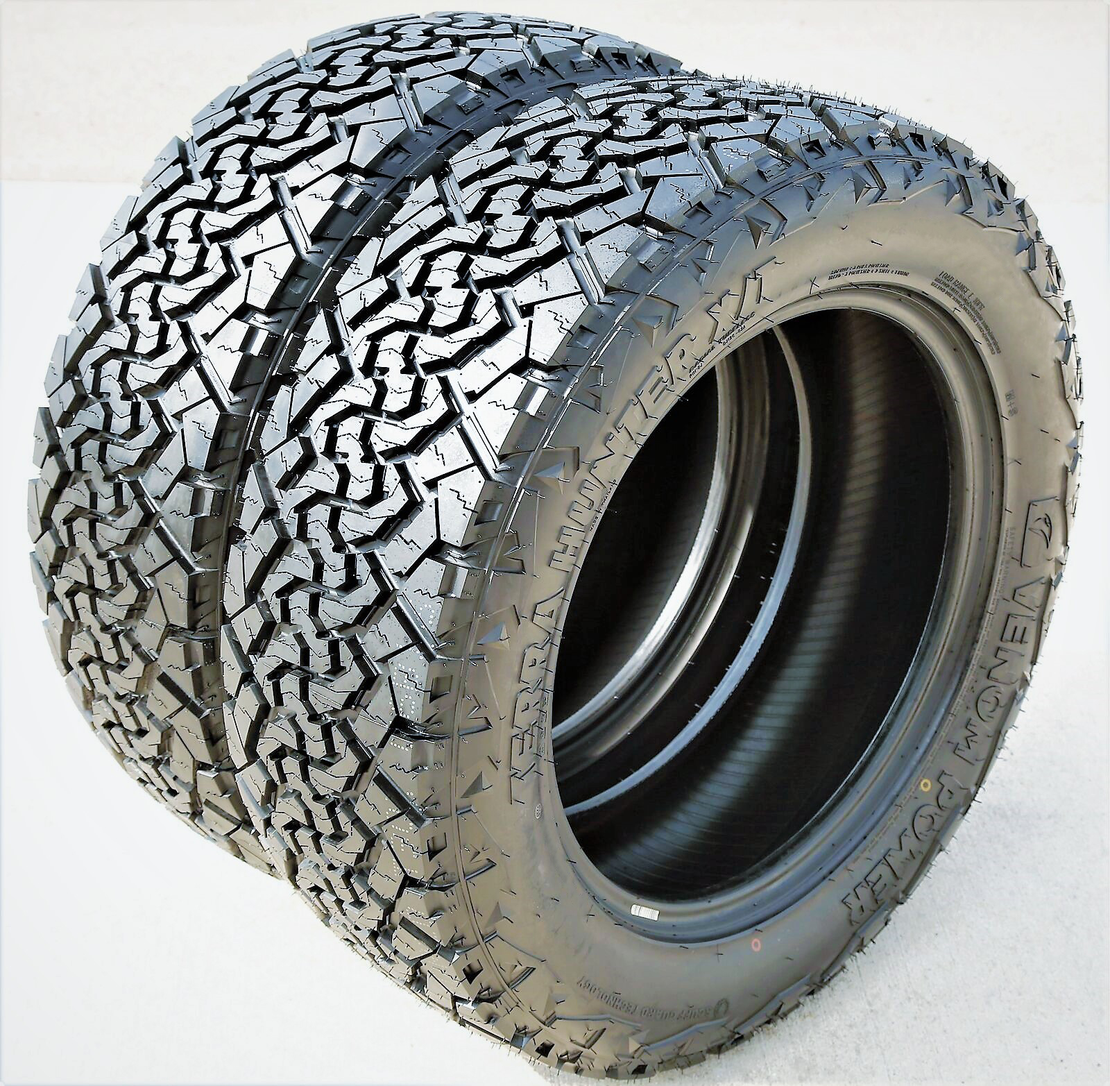2 Venom Power Terra Hunter X/T LT Tires - 285/70R17 Load Range E All-Terrain