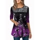 thumbnail image 3 of Navidad Mujer Manga larga Otoño Y2k Harajuku Ropa de calle Ropa casual diaria Patrón de alce de mujer grande, 3 of 4