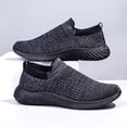 thumbnail image 1 of Mocasines casuales para hombres Zapato de entrenamiento acolchado Resistente al desgaste Suave para deportes al aire libre FLhrweasw Nuevo, 1 of 9