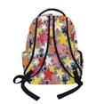 thumbnail image 2 of SCRAWLGOD Stars Dinosaur Pattern School Backpack for Boys Girls Backpack for Kids Teens Elementary Middle School 17 inch Portable Knapsack with Padded Strap, 2 of 7
