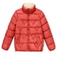 thumbnail image 2 of Parkas de manga larga para mujer, chaqueta con bloques de color, mangas largas y bolsillos con cremallera, blusa para mujer, 2 of 5