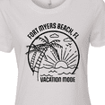 thumbnail image 4 of Inktastic Summer Vacation Mode Fort Myers Beach Florida Women's T-Shirt, 4 of 5