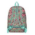 thumbnail image 3 of Artistic Bohemian Backpack for Women & Men, Lightweight Boho Style Bookbag with Multiple Pockets, School Backpack for University Students, Commute, Travel, Wonderful Gift Idea, 3 of 5