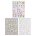 thumbnail image 1 of Calcomanías adhesivas para decoración de uñas 5D, suministros autoadhesivos para decoración de uñas, calcomanías para uñas DIY, decoraciones para uñas para mujeres y niñas, 1 of 6