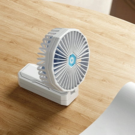 

GiliGiliso Sales Strong Wind Portable Fan Handheld Fan Mechanical Design 3 Speed Personal Small Desk Fan Lightweight Makeup USB Rechargeable Fan For Indoor Outdoor Gift Bags