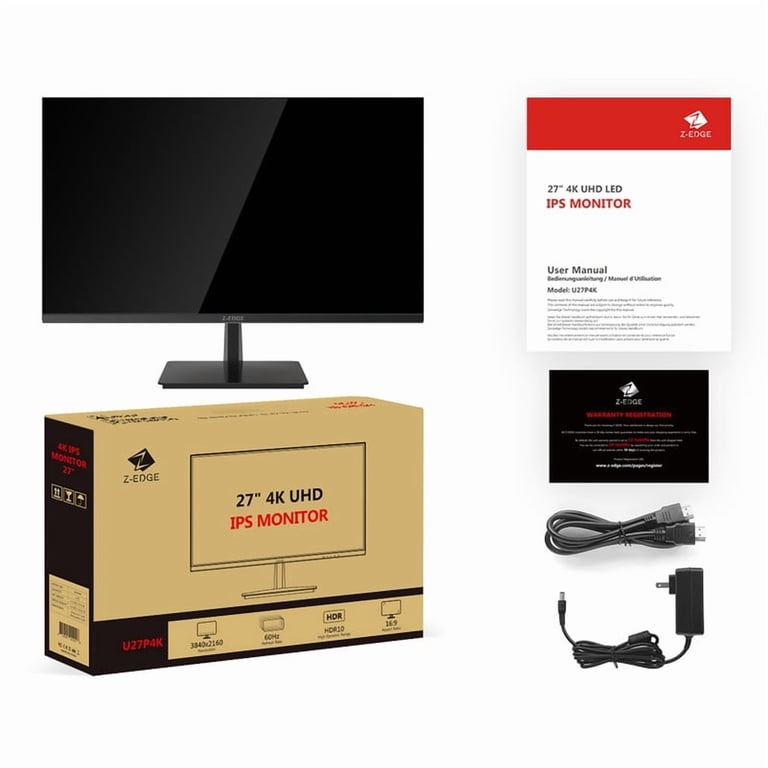 Z-EDGE 27" 4K IPS Monitor photo 7