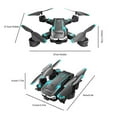 thumbnail image 3 of Mrmaere Drone HD Aerial Photography Drone with Dual Camera, Quadcopter 360° Obstacle Avoidance, 8K Resolution, 120° Wide Angle, 50x Zoom, Remote Control, APP Control Black, 3 of 9