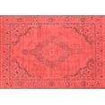 thumbnail image 1 of Ahgly Company Indoor Rectangle Oriental Red Industrial Area Rugs, 3' x 5', 1 of 4
