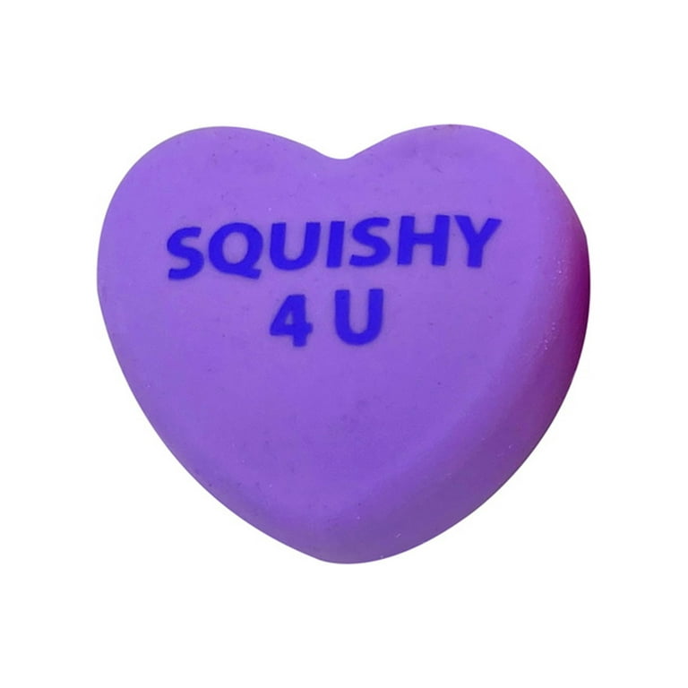 NeeDoh Squeeze Hearts Stress One per Orden Random Color Ages 3+