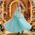 thumbnail image 2 of XEGLSBU Girls Dresses Fall and Shine Long Formal Dress for Girls Elegant Party Gown with Sequin z260522-c-Green Size 11-12 Years, 2 of 7