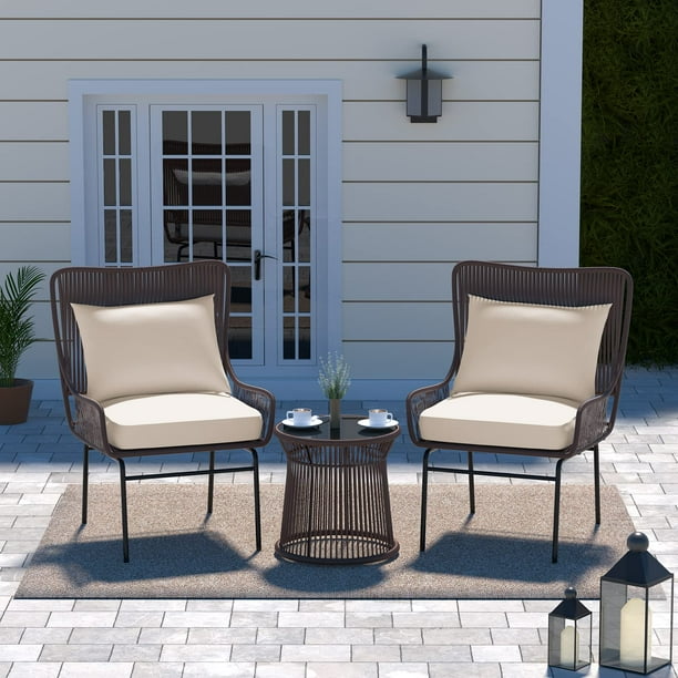 3 piece outdoor conversation sets