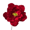 thumbnail image 3 of Fotografía de flores de tela de terciopelo artificial 3D Hecho a mano para fiestas de cumpleaños Decoración de bodas en color rojo múltiple Dia 40 cm, 3 of 8