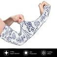 thumbnail image 3 of Daiia World Travel2 UV Sun Protection Arm Sleeves - Cooling Compression Arm Sleeve - Sports & UV Arm Sleeves for Men & Women, 3 of 8