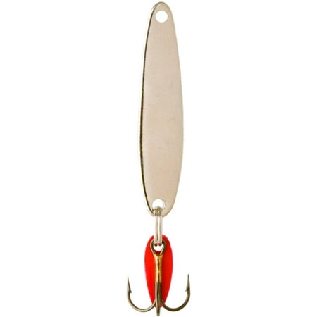 Bay de Noc Swedish Pimple Jigging Spoon 1/2oz Nickel