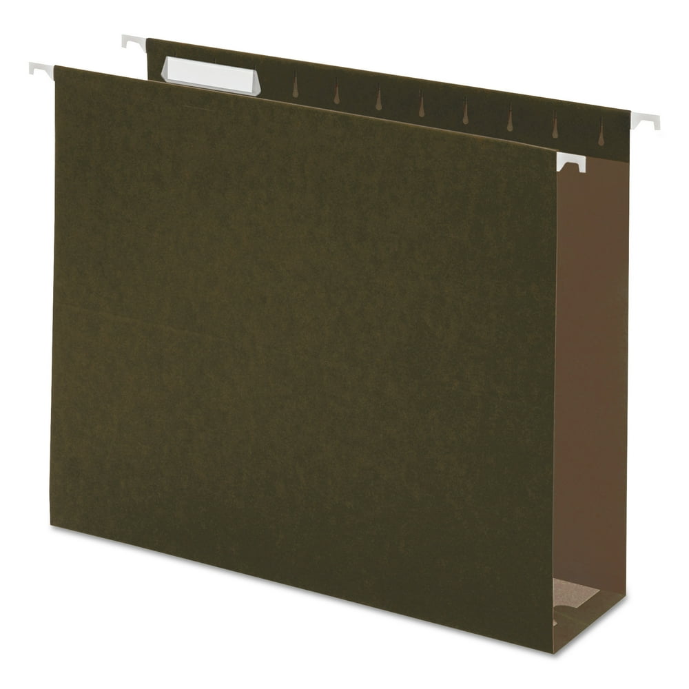Universal Box Bottom Hanging File Folders, Letter Size, 1/5Cut Tab