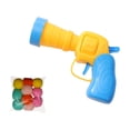 thumbnail image 6 of Cat Plush Ball Launcher Toy, Interactive Cat Shooting Gun with 20-100pcs Colorful Soft Pompoms, Indoor Exercise Kitten Chasing Toy, Pet Stress Relief & Boredom Breaker Set, 6 of 8