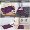 thumbnail image 6 of Goofa 16"x24" Inches Mardi Gra2 Doormats for Outdoor Entrance - Non-Slip Welcome Mat, Heavy Duty Door Mats Outdoor, Spring Doormat, 6 of 9