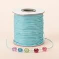 thumbnail image 4 of Dsseng 1 Rouleau Corde en Polyester Ciré Coréen Bleu Ciel Profond 1mm Environ 85 Yards Rouleau, 4 of 6