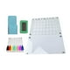 thumbnail image 3 of Tablero de borrado seco acrílico pizarra acrílica con tablero de planificadores de marcadores para refrigerador 40cmx30cmx3cm, 3 of 8