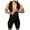 Black, variant on VEKDONE 2025 Clearance Men's Athletic Shorts Jumpsuit Slim Fit One Piece Sleeveless Hooded Bodysuit Active Solid Base Layers Singlet Leotard Romper